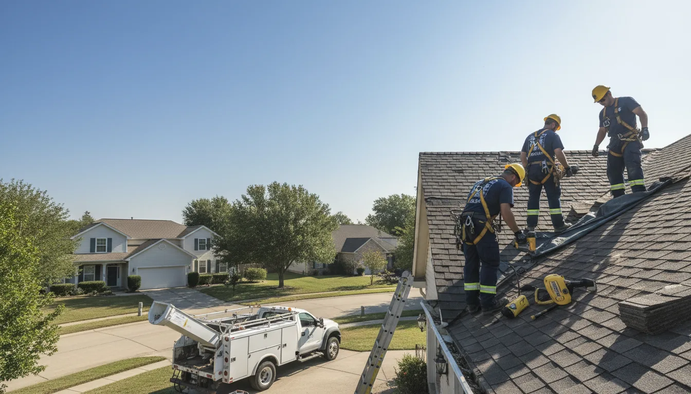 Hail Damage Roof Repair in Richland, PA